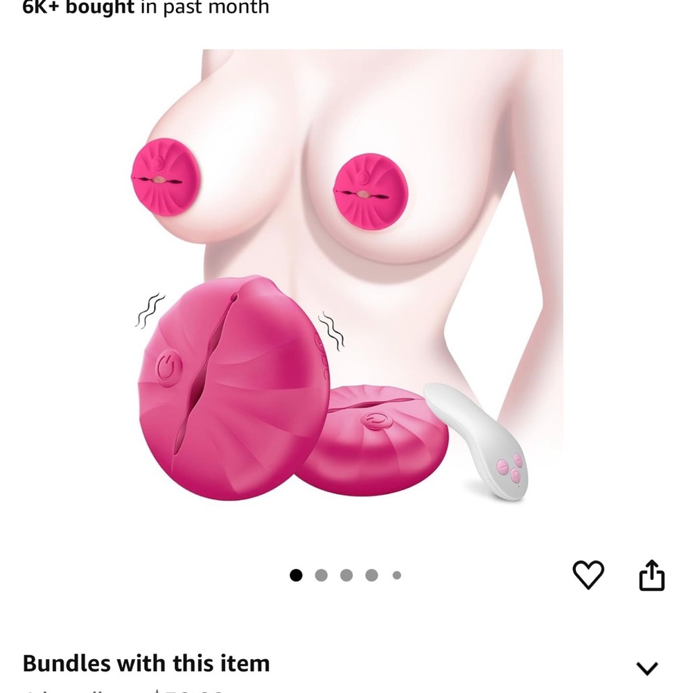 Nipple viberator and warmer new used